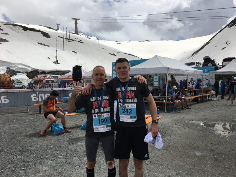 Stelviomarathon 2019 – Robin und Jürgen Stelviomarathon 2019 - Robin und Jürgen